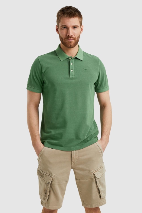 PME legend short sleeve polo pique garment dy